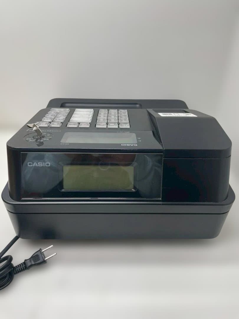 A◆CASIO　カシオ　レジスター　SR-G3-BK　ブラック　美品