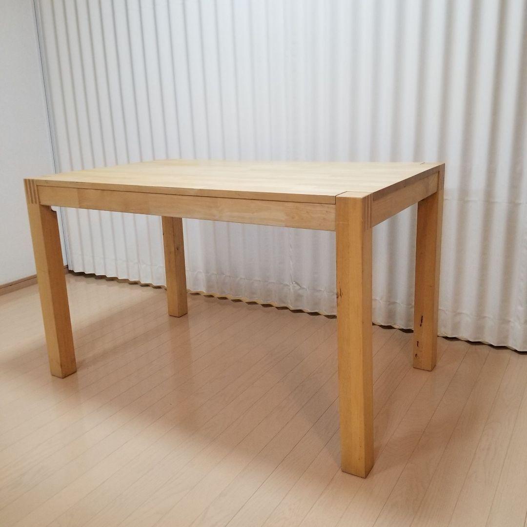 IKEA ダイニングテーブル　NORDBY ノールドビー　125cm 無垢材
