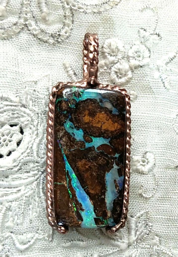 ❤22.5㌌〚ボルダーオパール〛✨✨