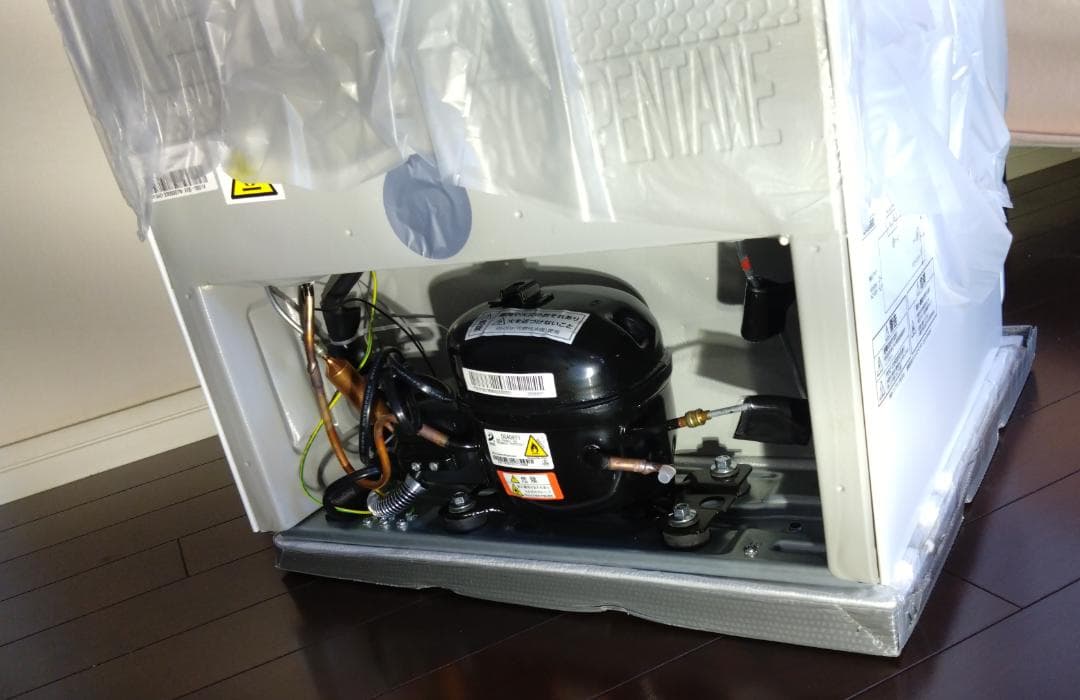 【新品】冷蔵庫 93L 1ドア 右開き レトロデザイン 送料込み