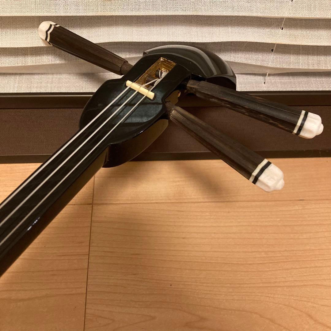 沖縄三線 人工皮 合皮 初心者おすすめ 沖縄 三線 民謡 和楽器 本体のみ