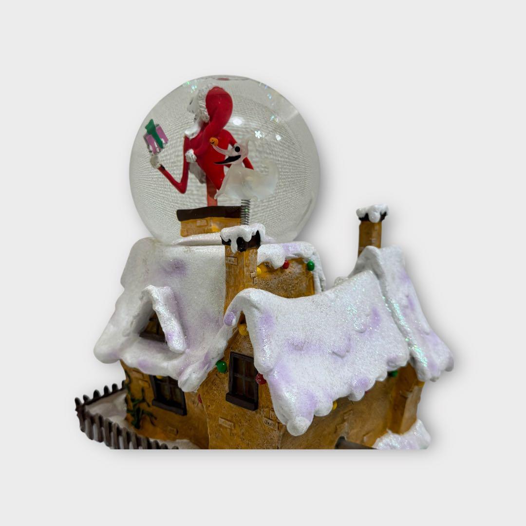 9298.ディズニー ナイトメアビフォアクリスマス スノードーム オルゴール