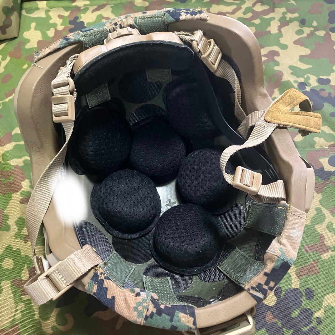 ハイカット ECH Lサイズ用ヘルメットカバー 米軍 海兵隊 防弾 ヘルメット②