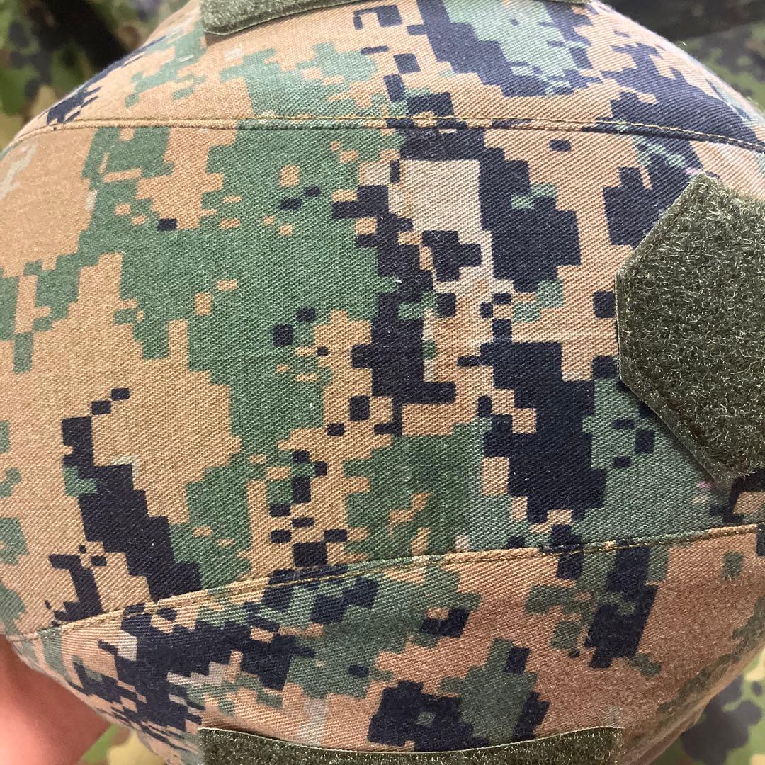 ハイカット ECH Lサイズ用ヘルメットカバー 米軍 海兵隊 防弾 ヘルメット②