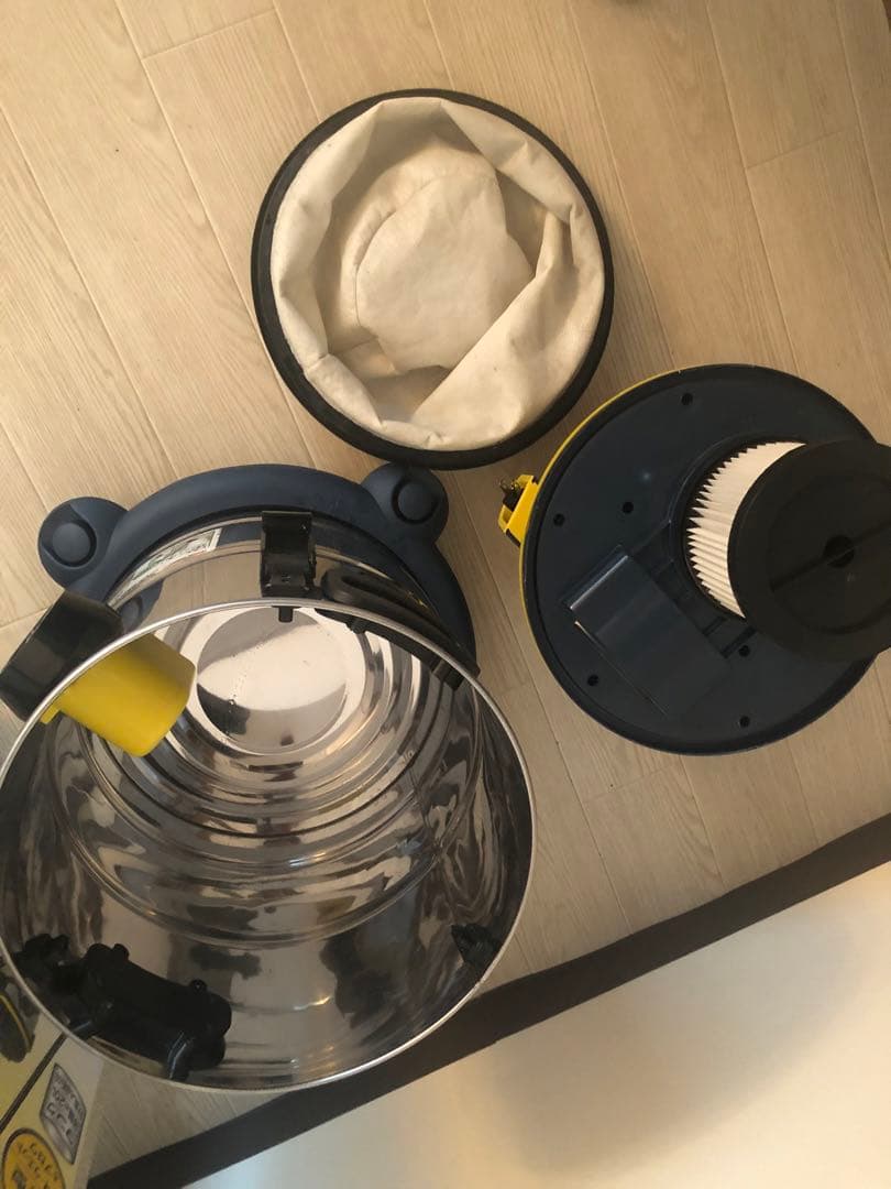 業務用掃除機 ステンレスバキュームクリーナー 20L NVC-20L