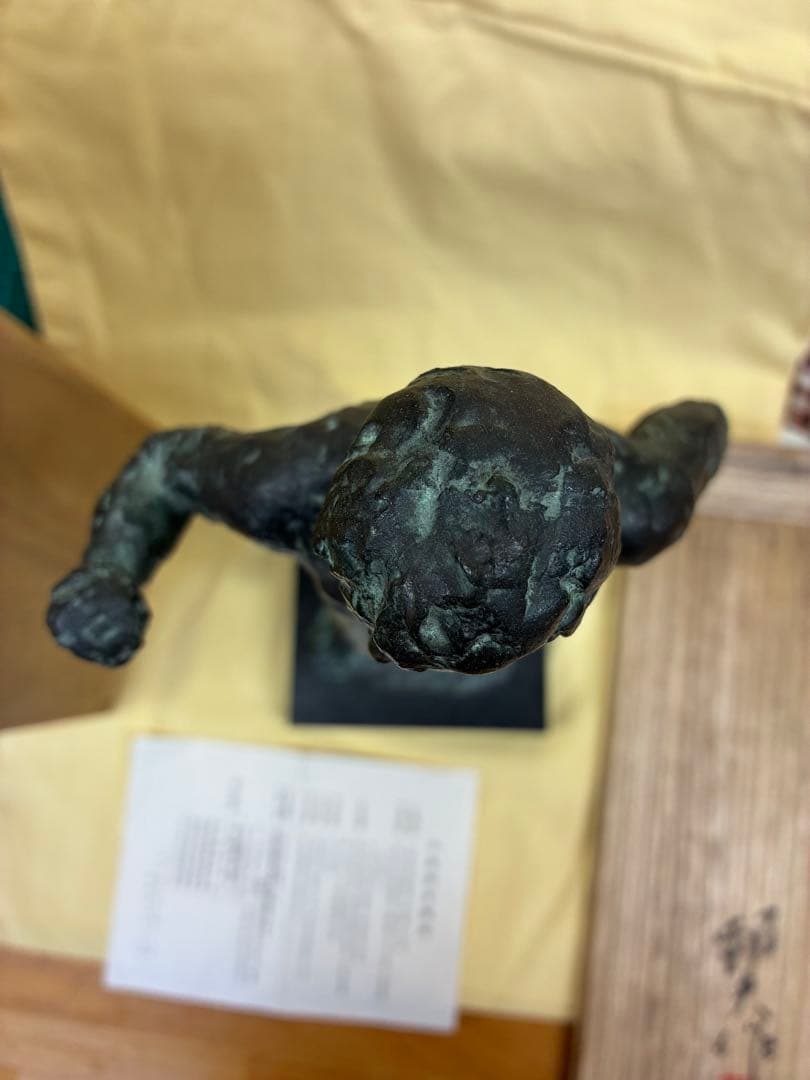 ミ*ユ様 勲四等旭日小綬章受賞 彫刻家【小森邦夫】ブロンズ