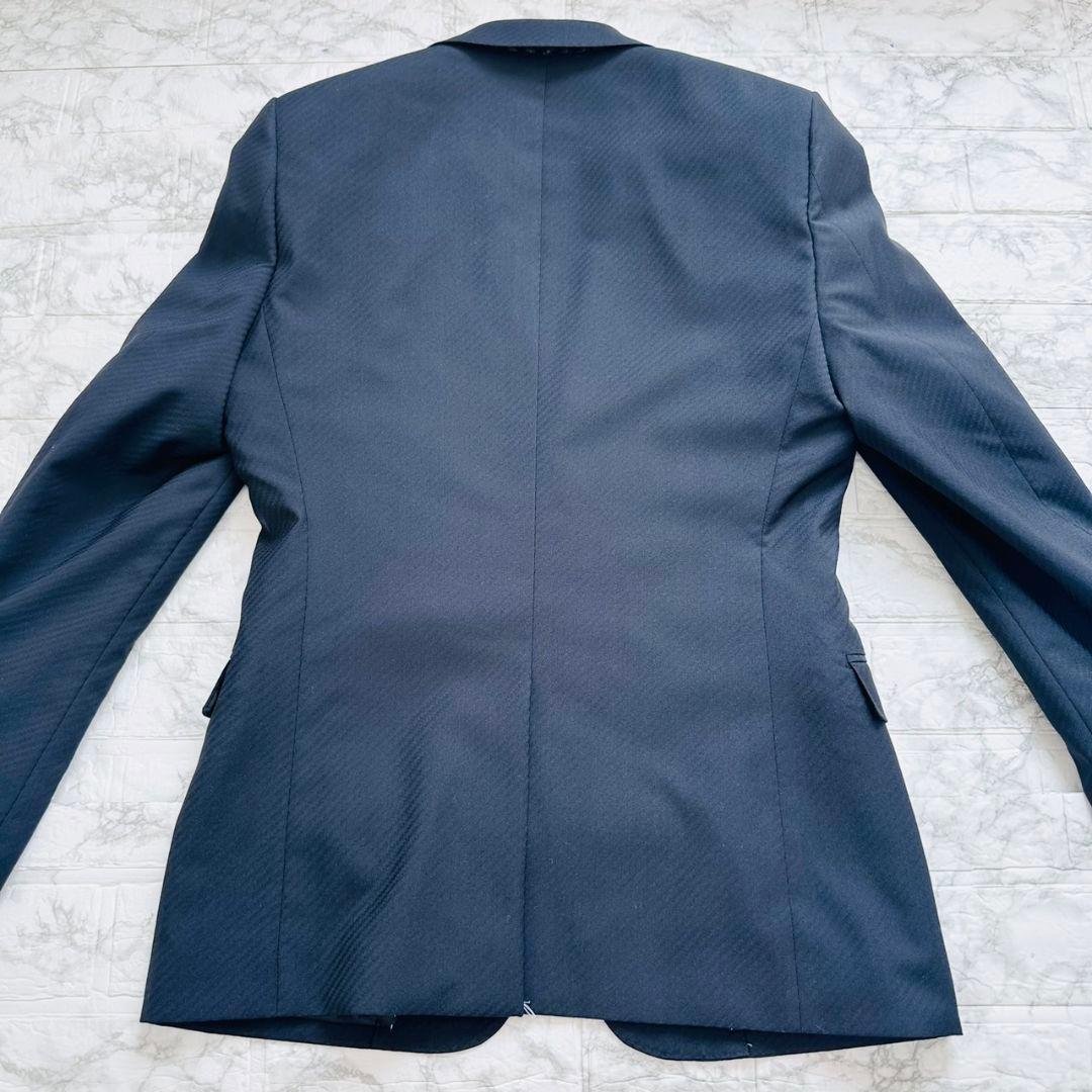 【新品・未使用】　renoma スーツ　セットアップ　スリーピース　Sサイズ　黒