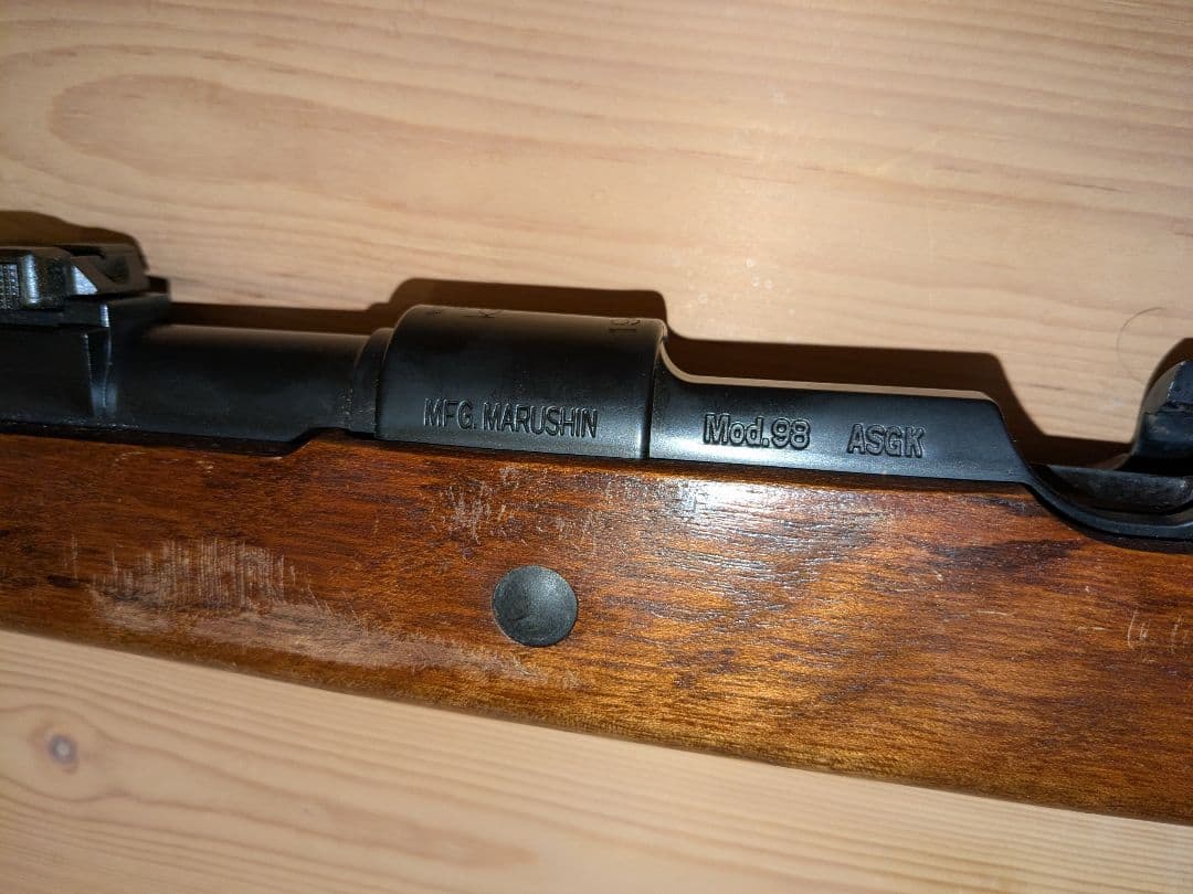 マルシン エアコッキング kar98k 木製ストック ジャンク