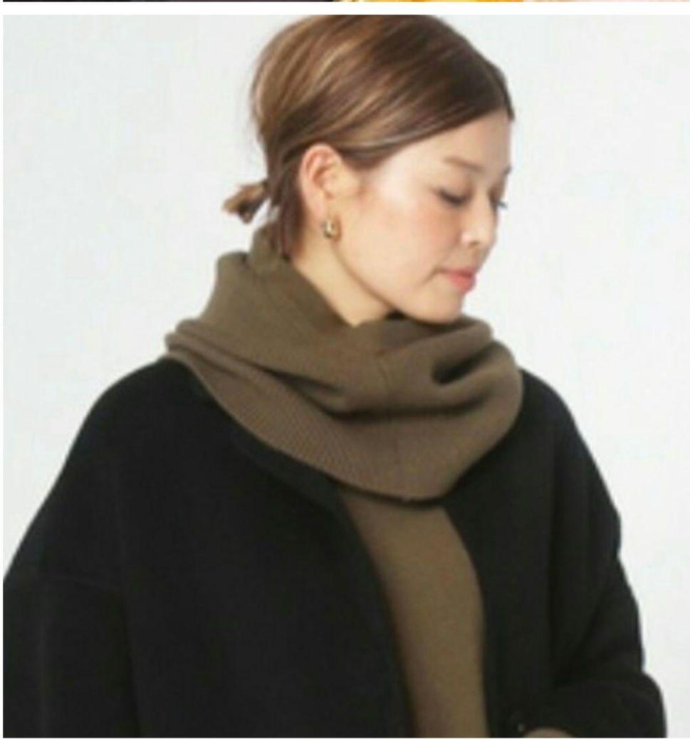 未使用　Muse ドゥーズィエム　JUSPER RIB フーディ　バラクラバ