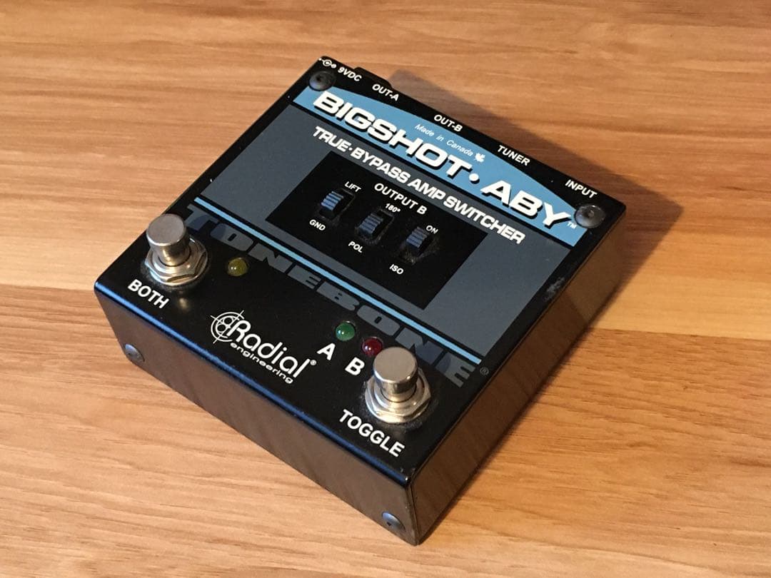 Radial BigShot ABY トゥルーバイパススイッチャー