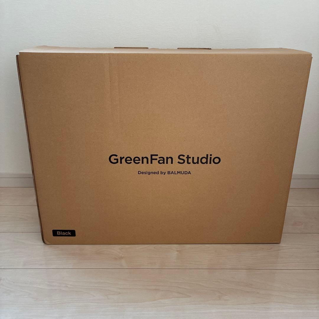 バルミューダ 扇風機　グリーンファンスタジオ　黒