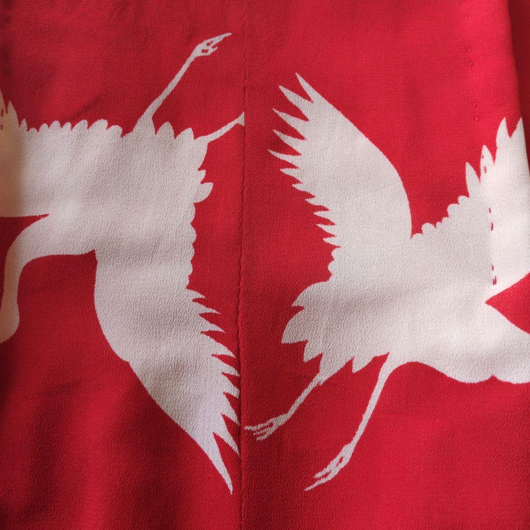 七五三３歳正絹手縫いの被布（中綿無し）アンティーク