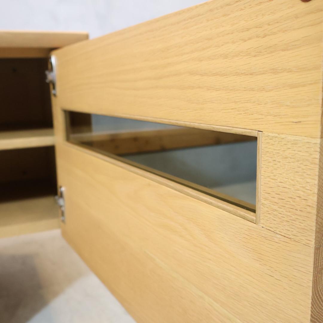 HAMAMOTO 浜本工芸 ナラ材 TVボード テレビボード ローボード 収納