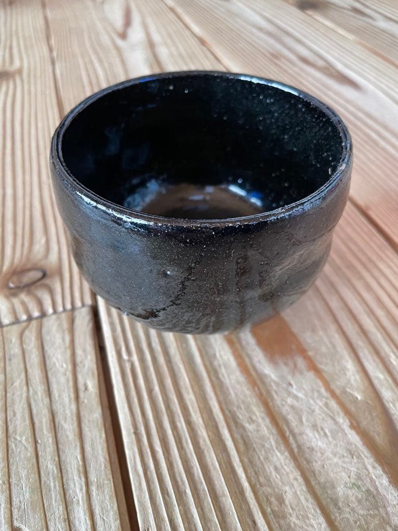 楽茶碗　茶道　抹茶碗　黒楽茶碗