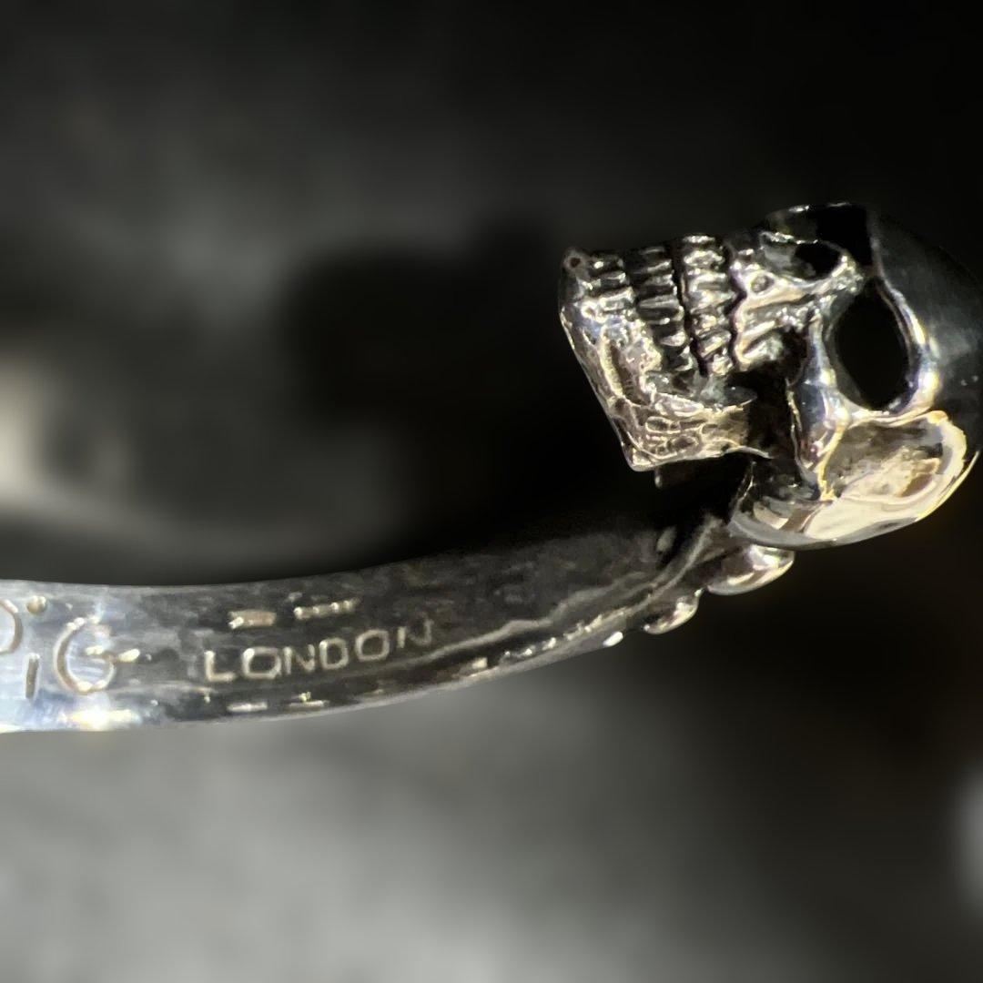 クレイジーピッグ TWO SKULLS BANGLE - HEAVY