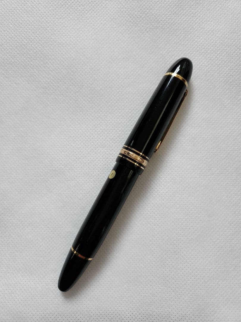 【未使用品】 70年代 モンブラン 149 14C（F）細字 エボナイト二段芯