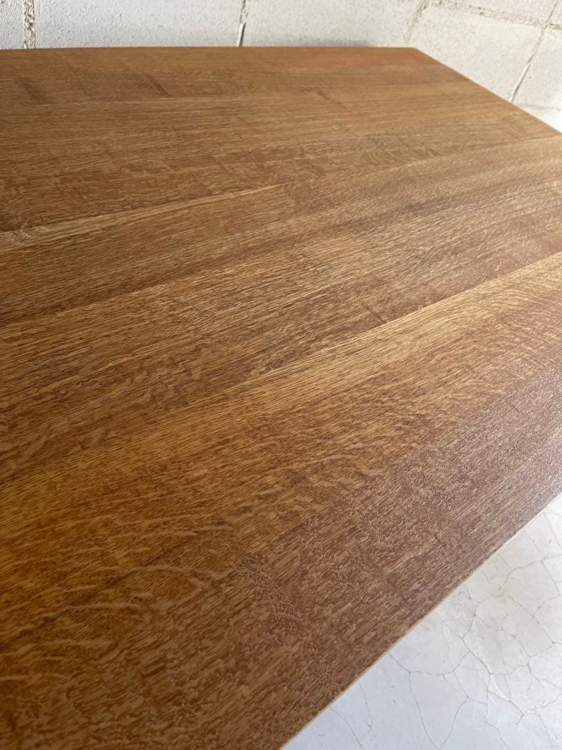 美品　nissin 日進木工　オーク無垢材　ダイニングテーブル　アクタス　北欧