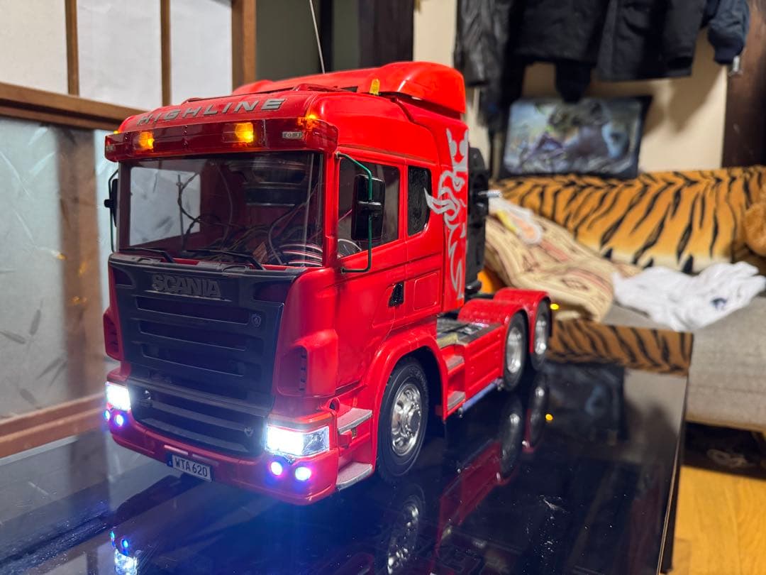TAMIYA タミヤ　スカニアR620 6×4 ハイライン　フルオペレーション