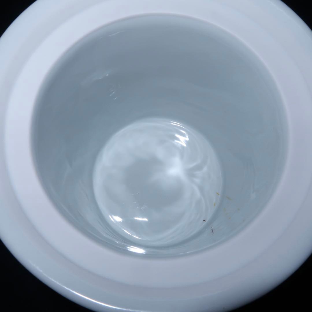 【茶道具】加藤藤城作　白磁七宝透皆具