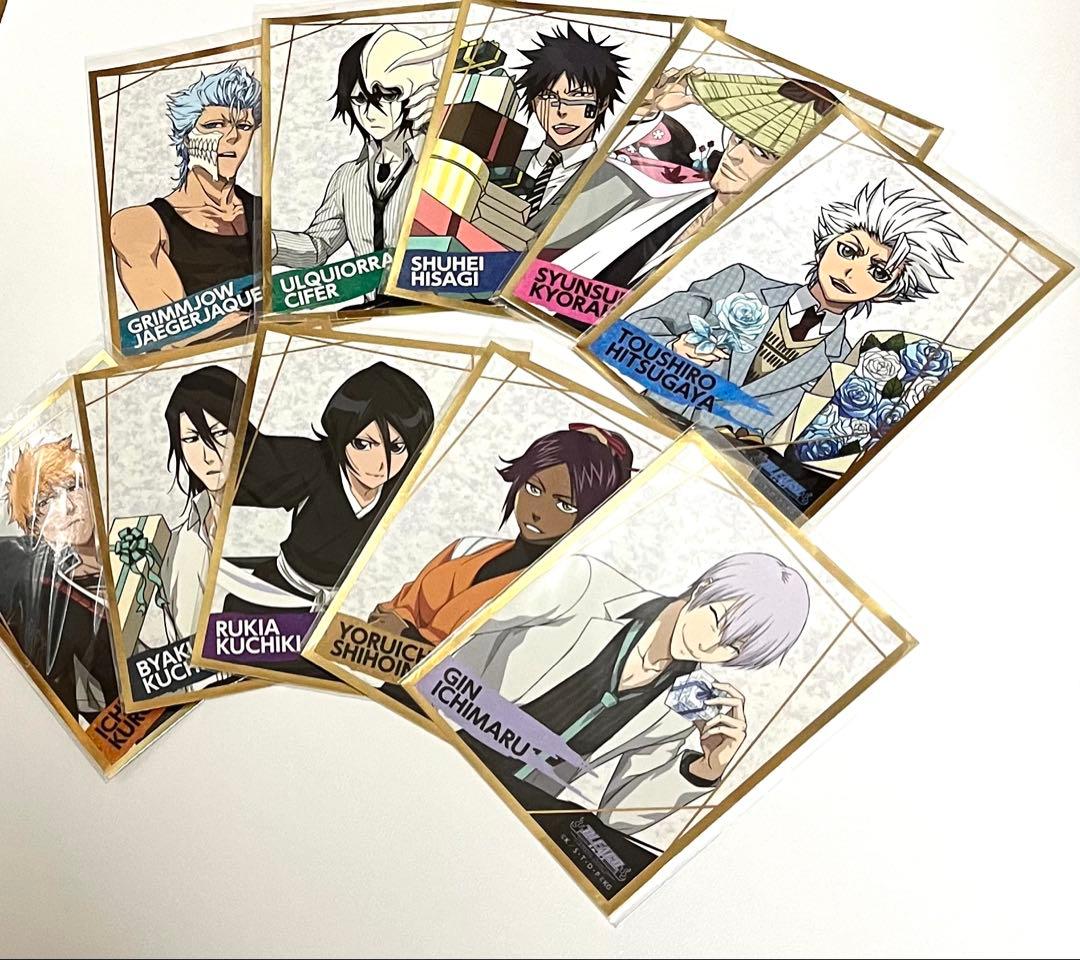 BLEACH ブリーチ　箔押しトラベルステッカー　10枚セット　ウルキオラ　他
