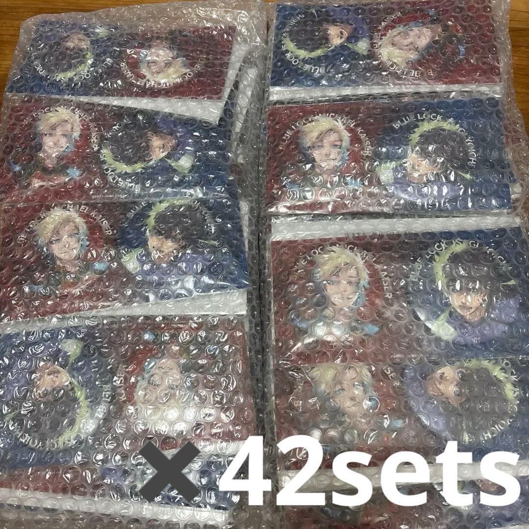 ブルーロック 伊勢丹 缶バッジ カイザー 潔世一 42セット 84点 新品