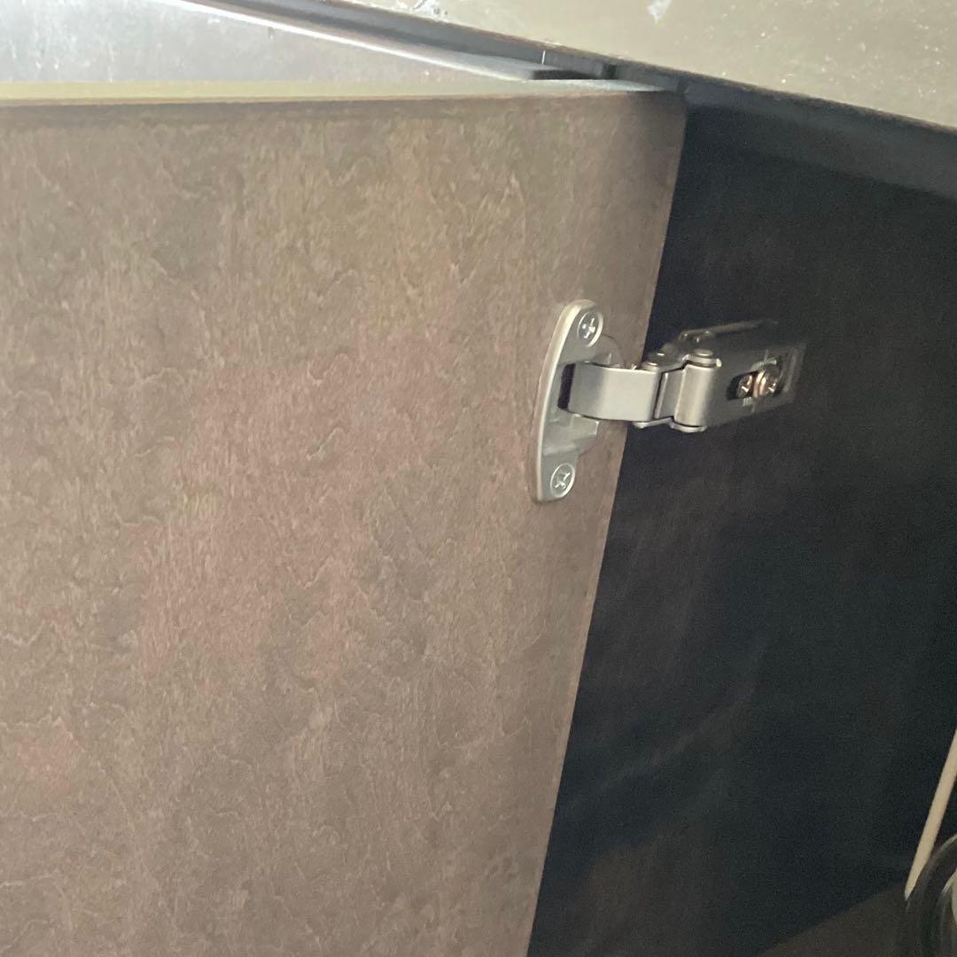 山品木工② ヴィンテージ　収納棚 チェスト 食器棚