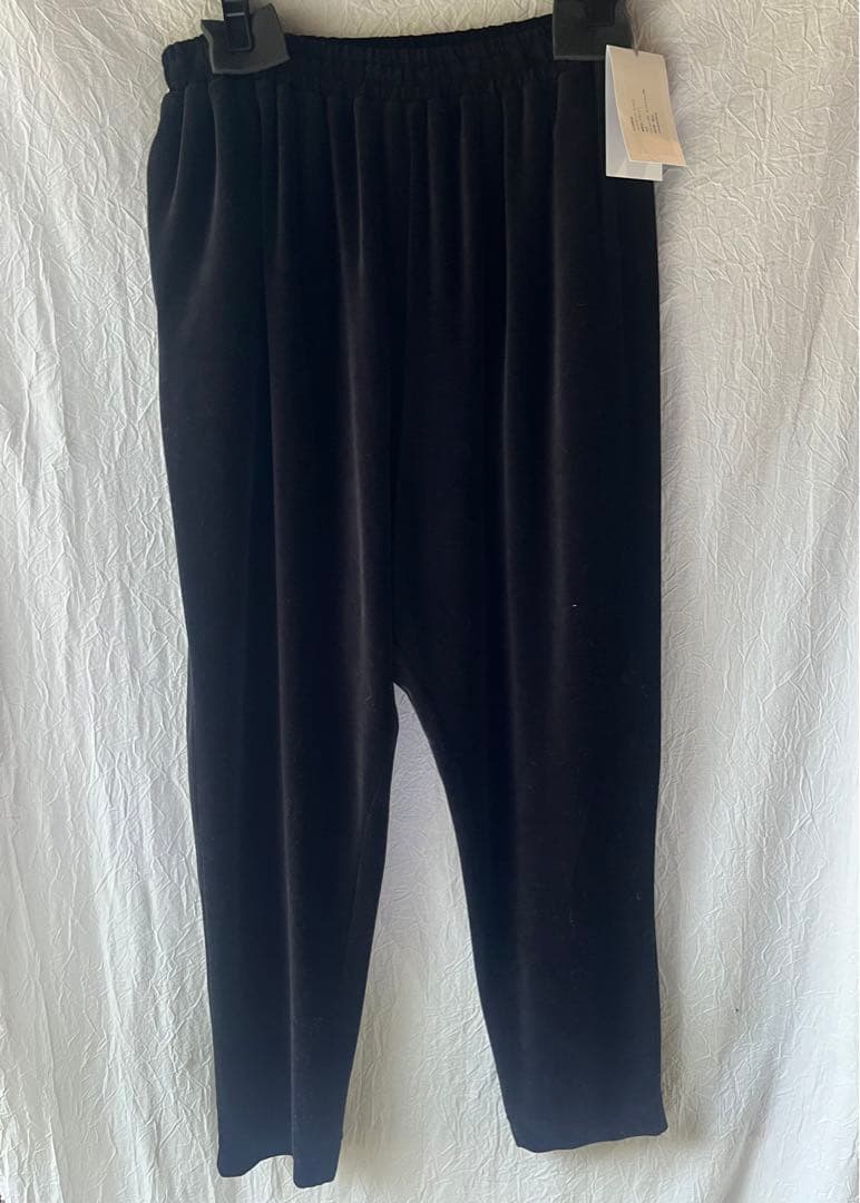 フルーツ　オブ　ライフ サルエルパンツ ブラック