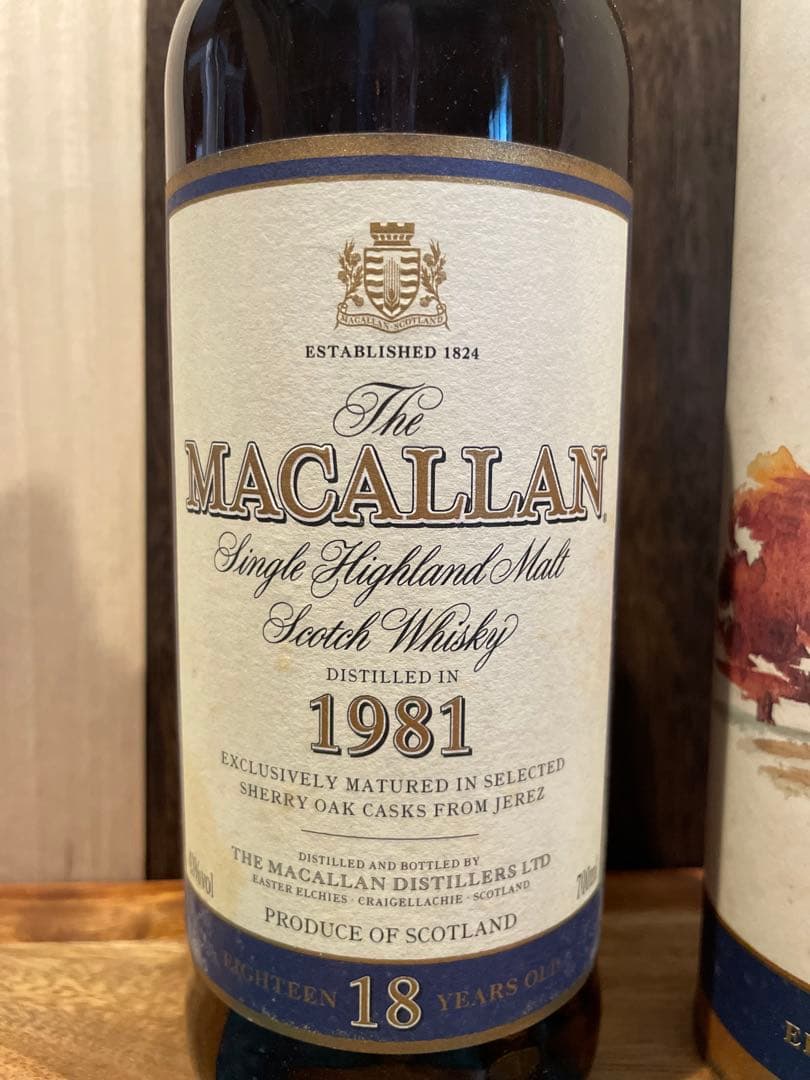 ☆*☆様 マッカラン The Macallan 1981 18年 700ml