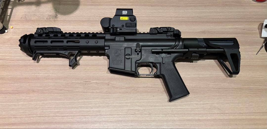 レギウス風（ファントムトリガー）東京マルイMWS ガスブロ　ショートカスタム