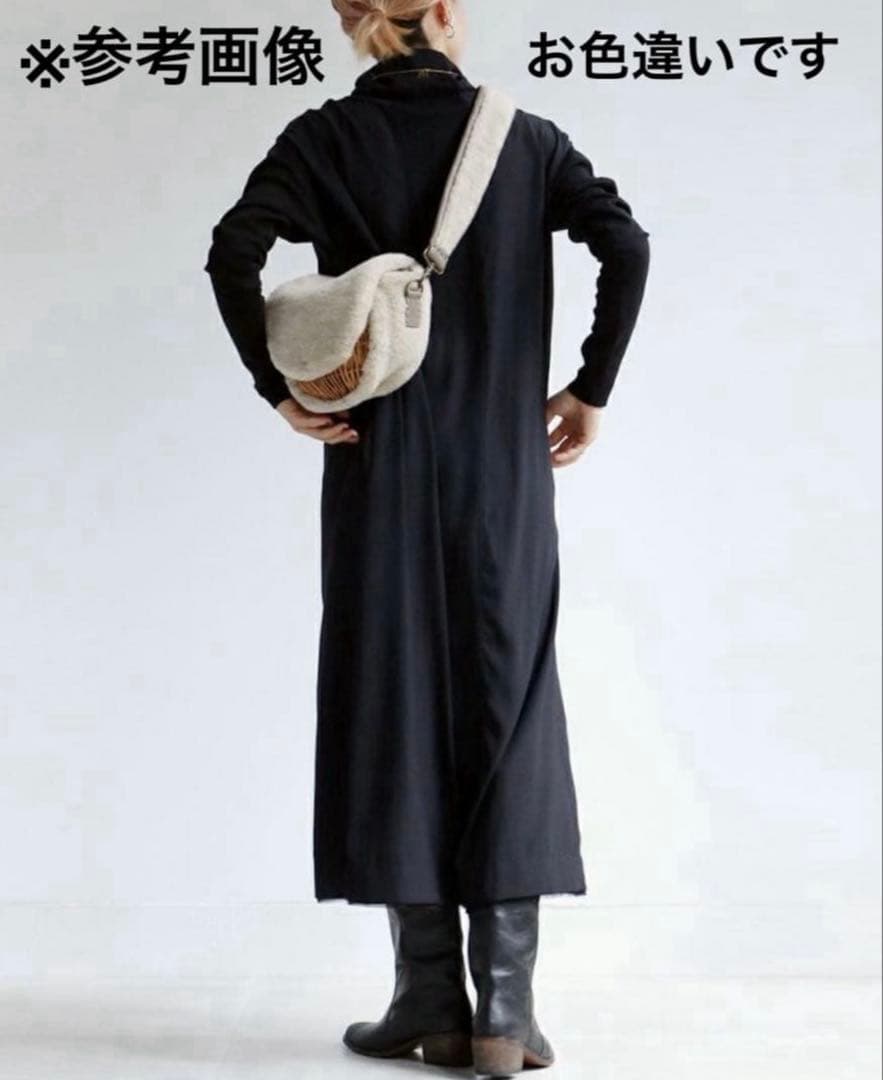 ebagos エバゴス　ウールボア・ボディバッグ（マロングラッセ）