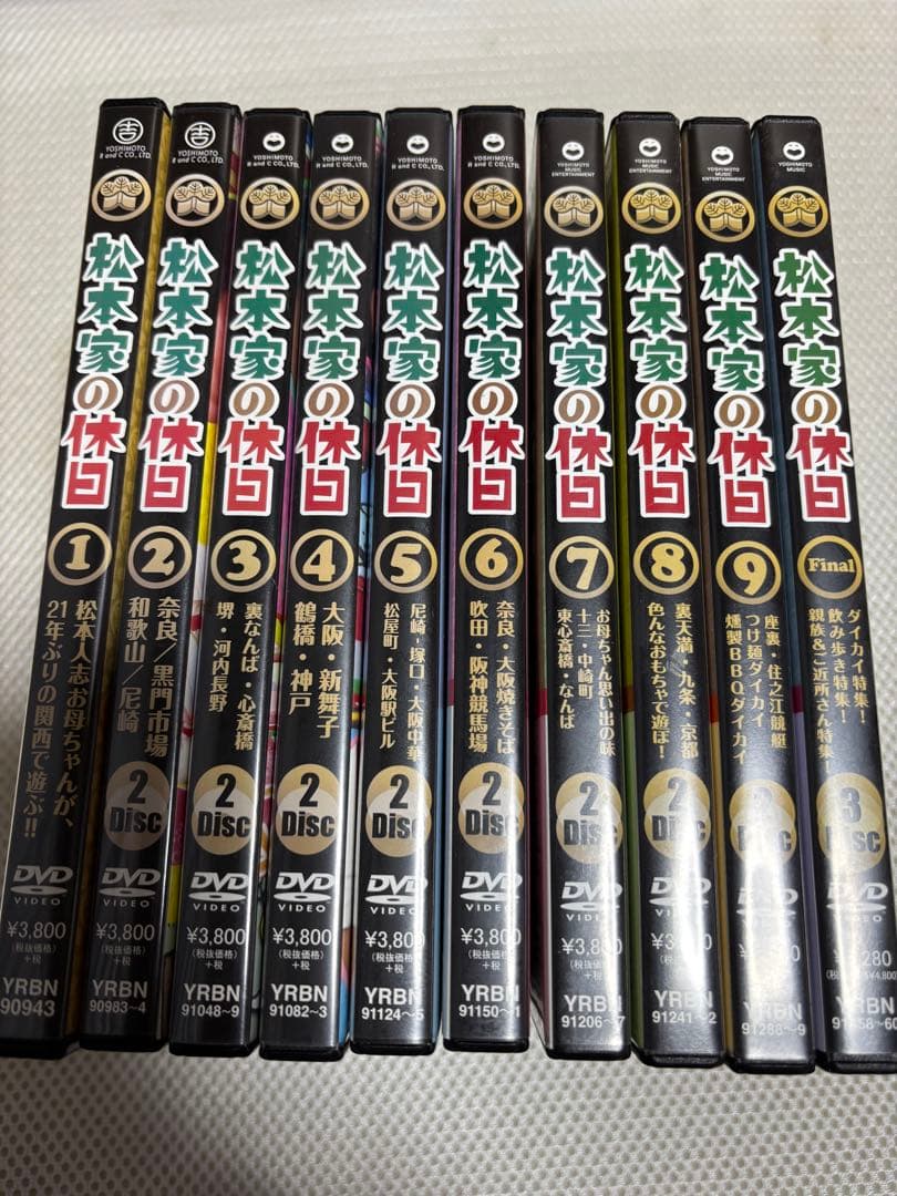 松本家の休日 全10巻セット