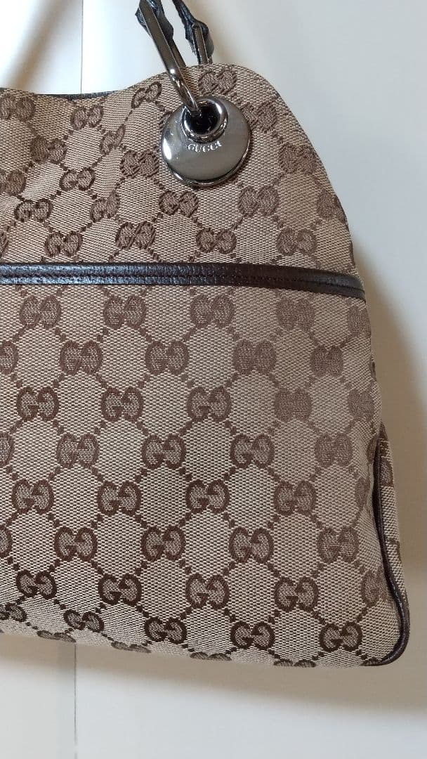 GUCCIグッチ２本手バッグ美品