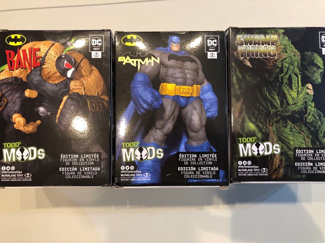 【バラ売り可能】新品未開封　ベイン　バットマン　スワンプシング　フィギ