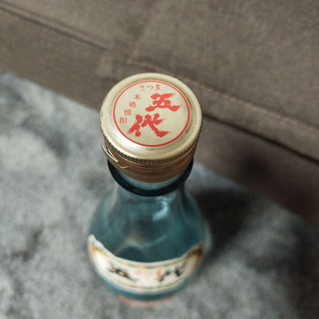 昭和62年 さつま五代　古酒　芋焼酎