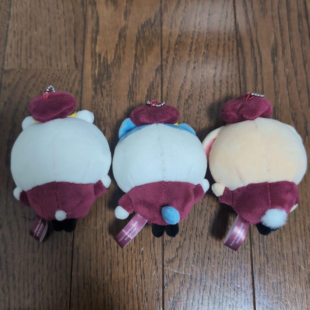 ちいかわ　阪急電鉄　マスコットキーホルダー3点