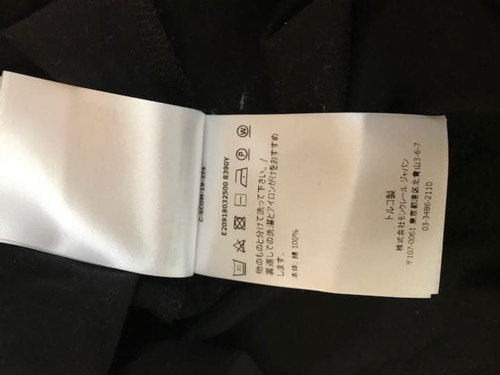 モンクレール tシャツ s