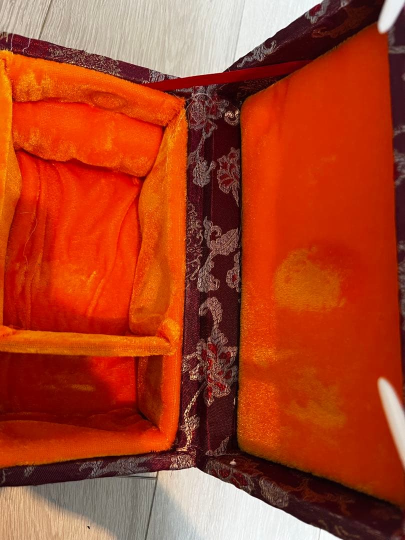 赤いひょうたん型漆器 水指　国賓礼品　中国美術