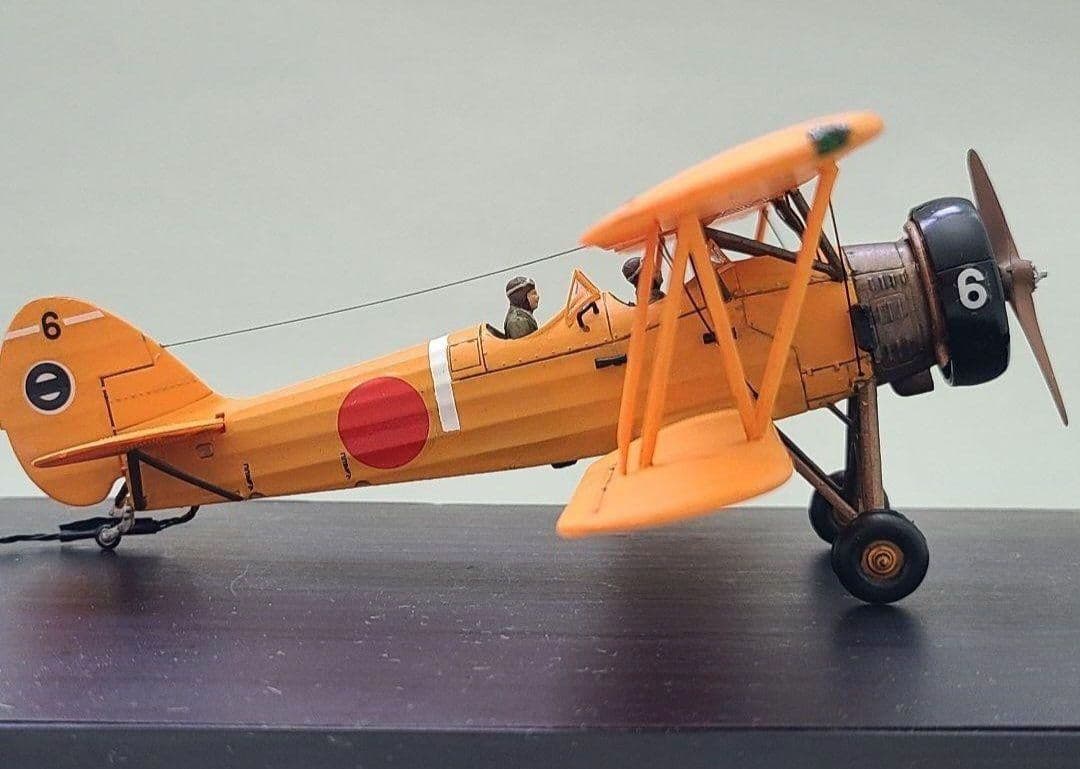 tomoya 九五式一型中間練習機(赤とんぼ)リアル モーターライズ完成品