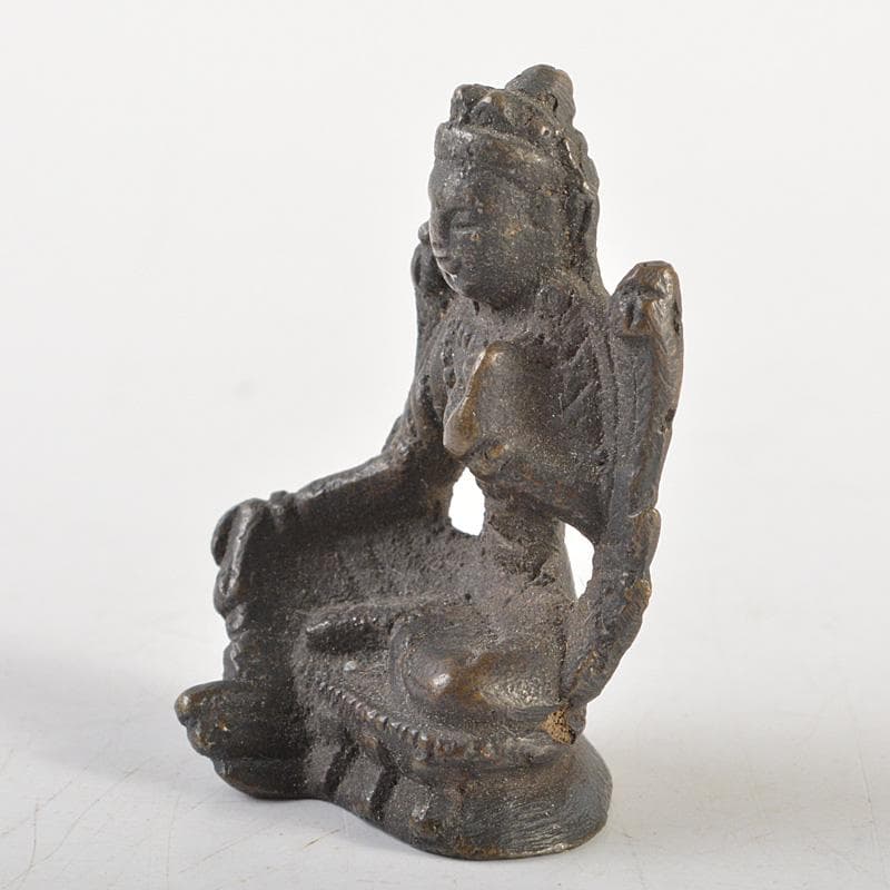 仏教美術　古銅　朝鮮仏　新羅小金銅仏　V　R7502