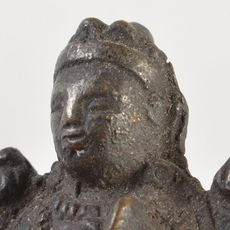 仏教美術　古銅　朝鮮仏　新羅小金銅仏　V　R7502