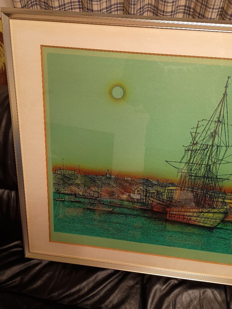 ジャンカルズー　リトグラフ　帆船