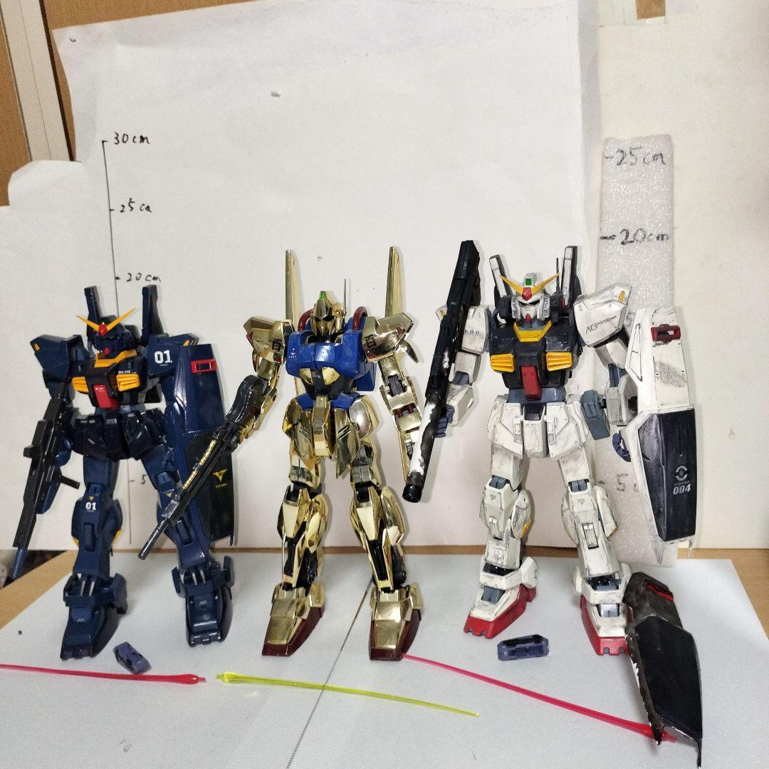 MG 1/100 百式 ガンダムMk-Ⅱ ver2.0 ティターンズ 塗装完成品