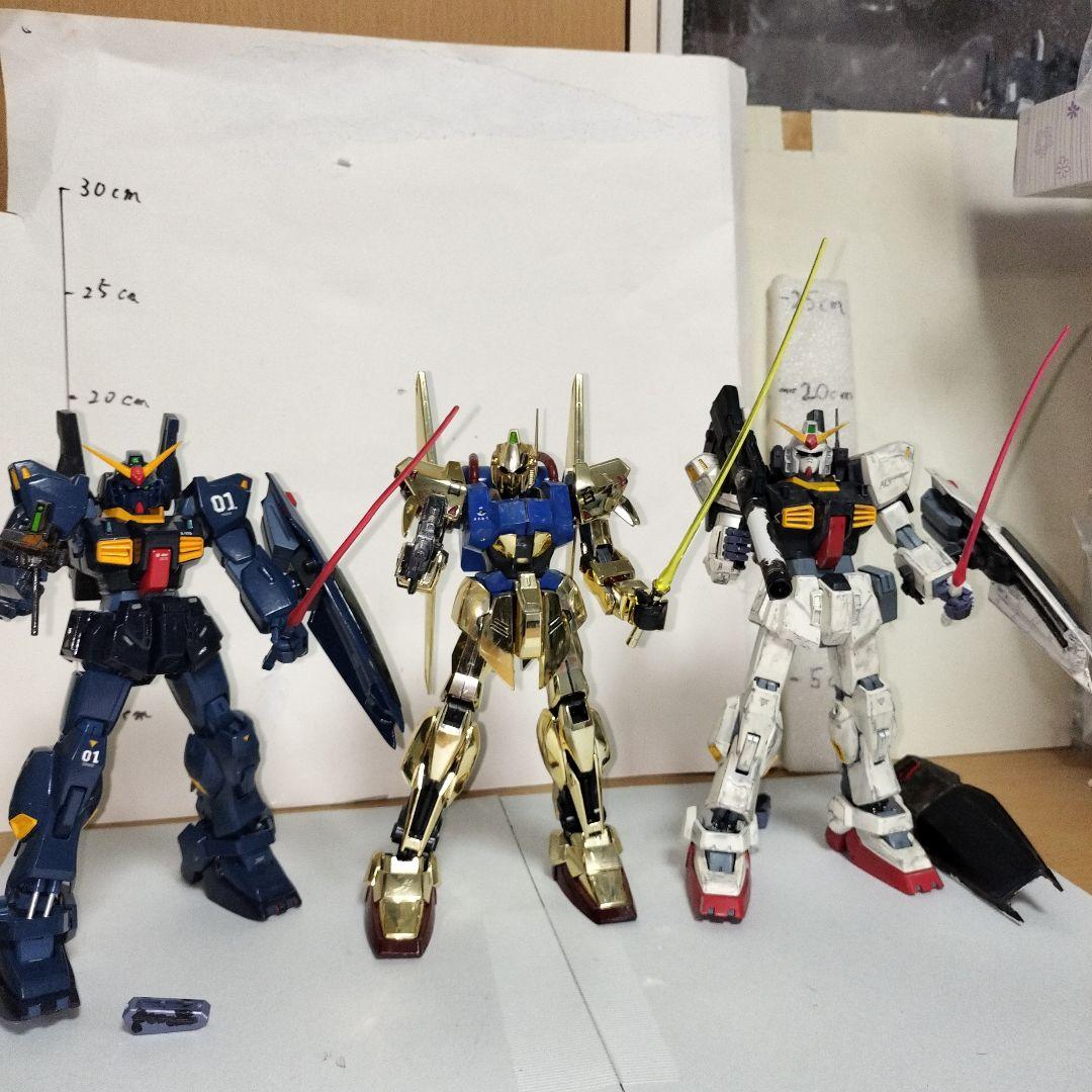 MG 1/100 百式 ガンダムMk-Ⅱ ver2.0 ティターンズ 塗装完成品