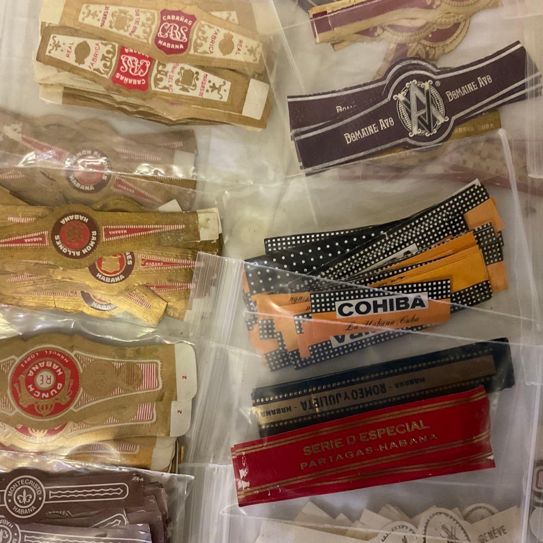 キューバ葉巻ヴィンテージ帯　ヴィンテージ　シガーバンド