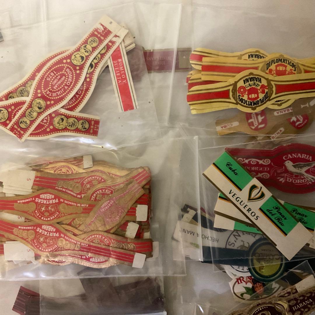 キューバ葉巻ヴィンテージ帯　ヴィンテージ　シガーバンド