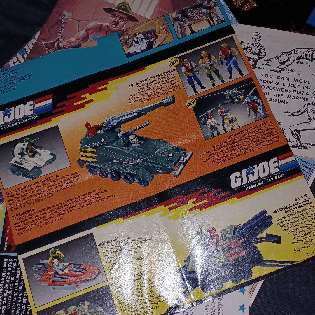 発売当初GI JOE 玩具封入冊子等まとめました(35)