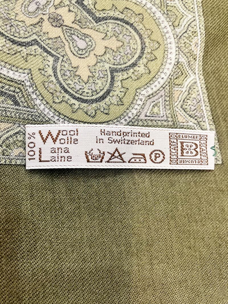 Blumer ブリュメル ヴィンテージ ビンテージ スカーフ ペイズリー