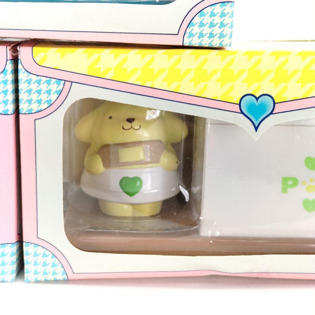 未使用 サンリオキャラクター ワンタッチ綿棒ケース キティ マイメロ プリン