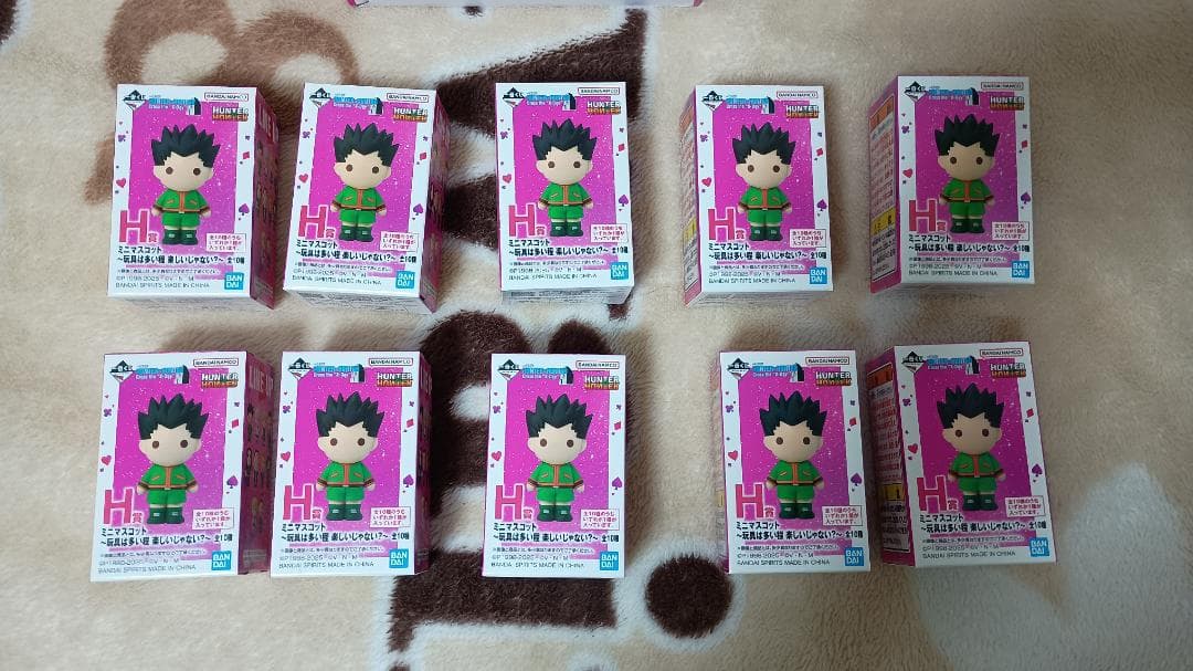 一番くじ ハンターハンター G賞ヒソカのおもちゃ箱 H賞全10種類＋JKL53点