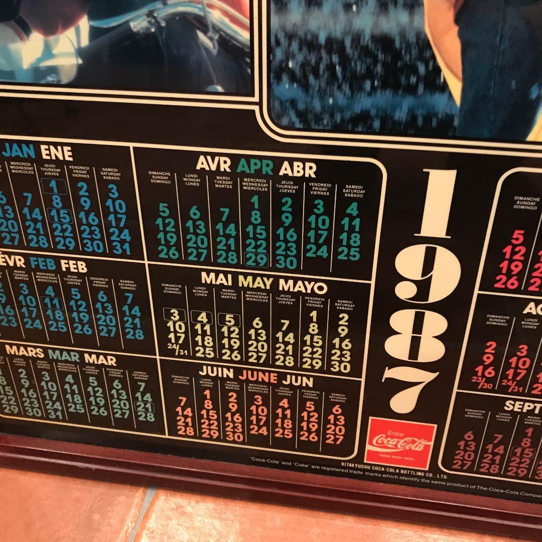 コカコーラ　特大パネル　額　　Coca-Cola